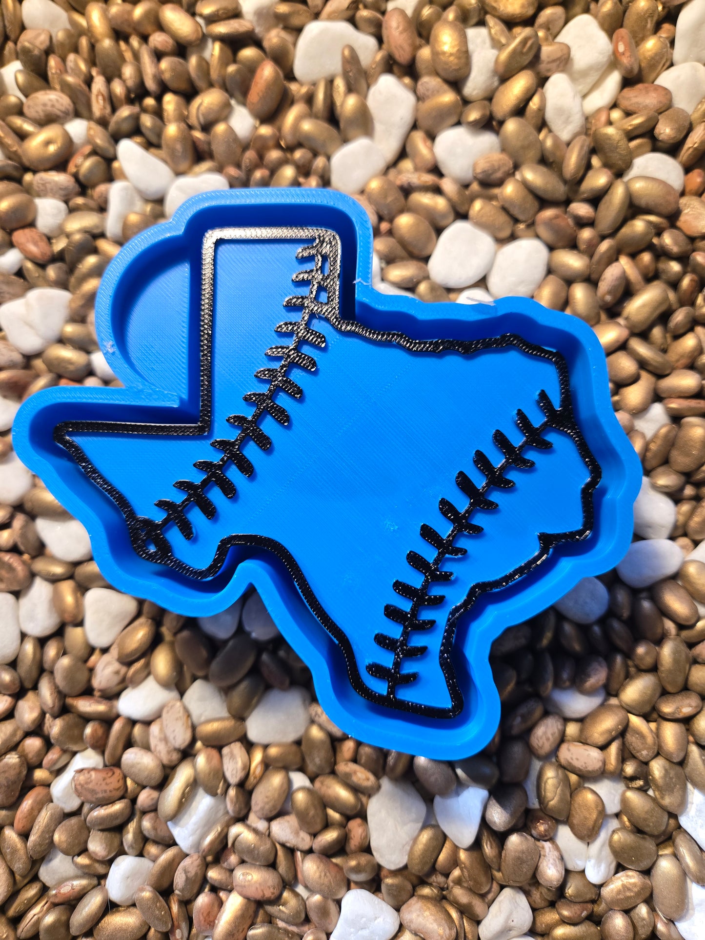 Texas Baseball Freshie Mold