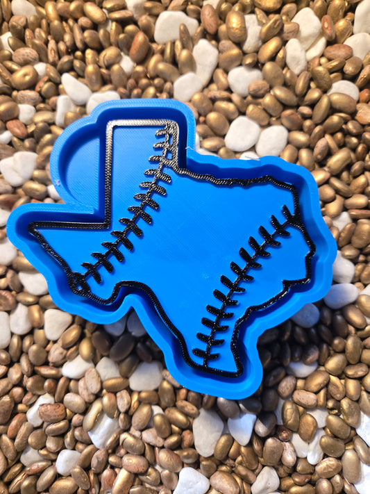 Texas Baseball Freshie Mold