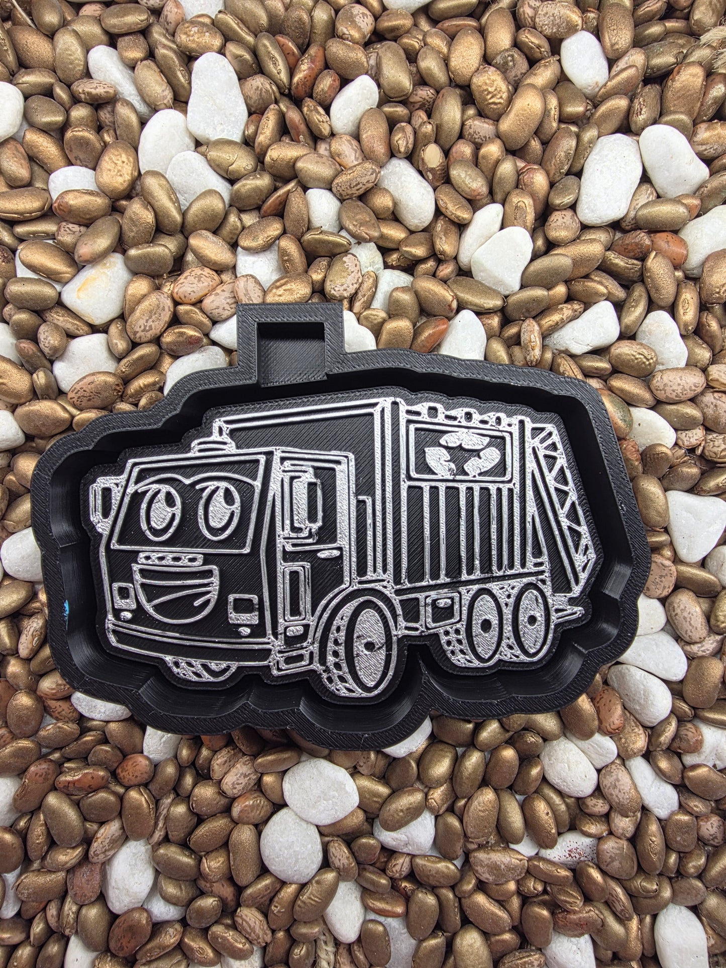 Trash Truck Freshie Mold