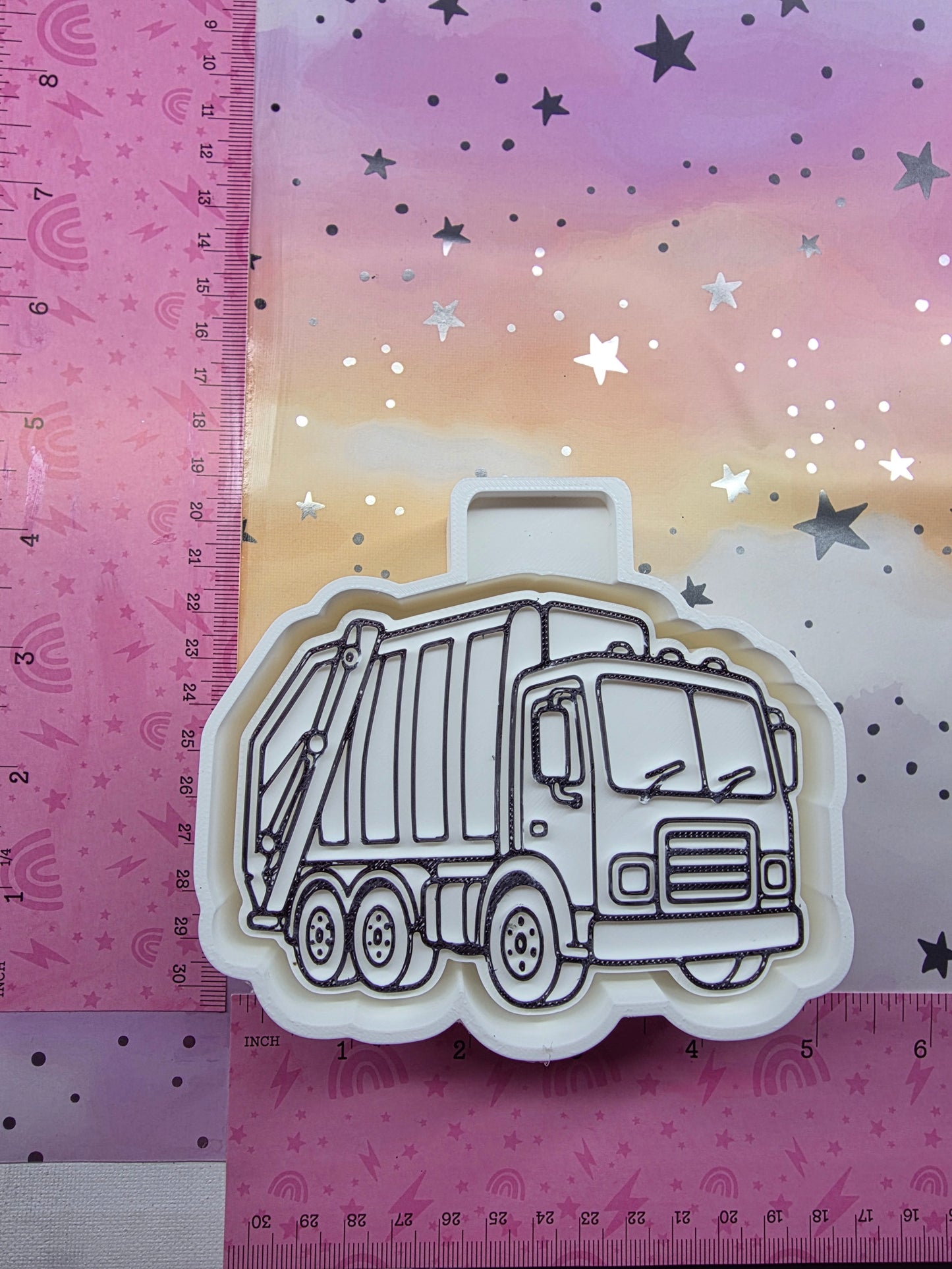 Trash Truck Freshie Mold