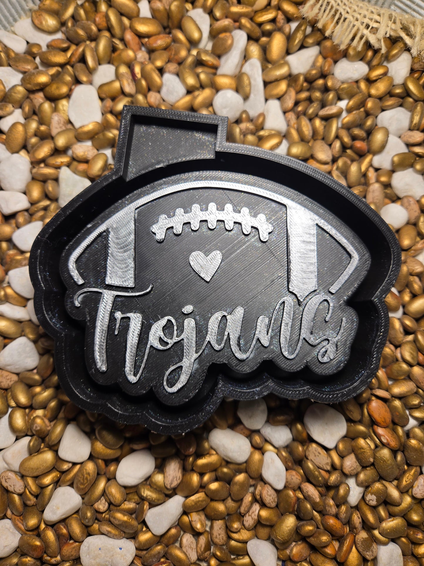 Trojans Football Freshie Mold