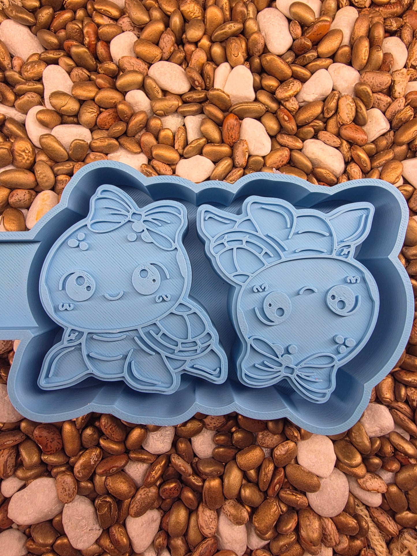 Turtle Vent Clip Freshie Mold