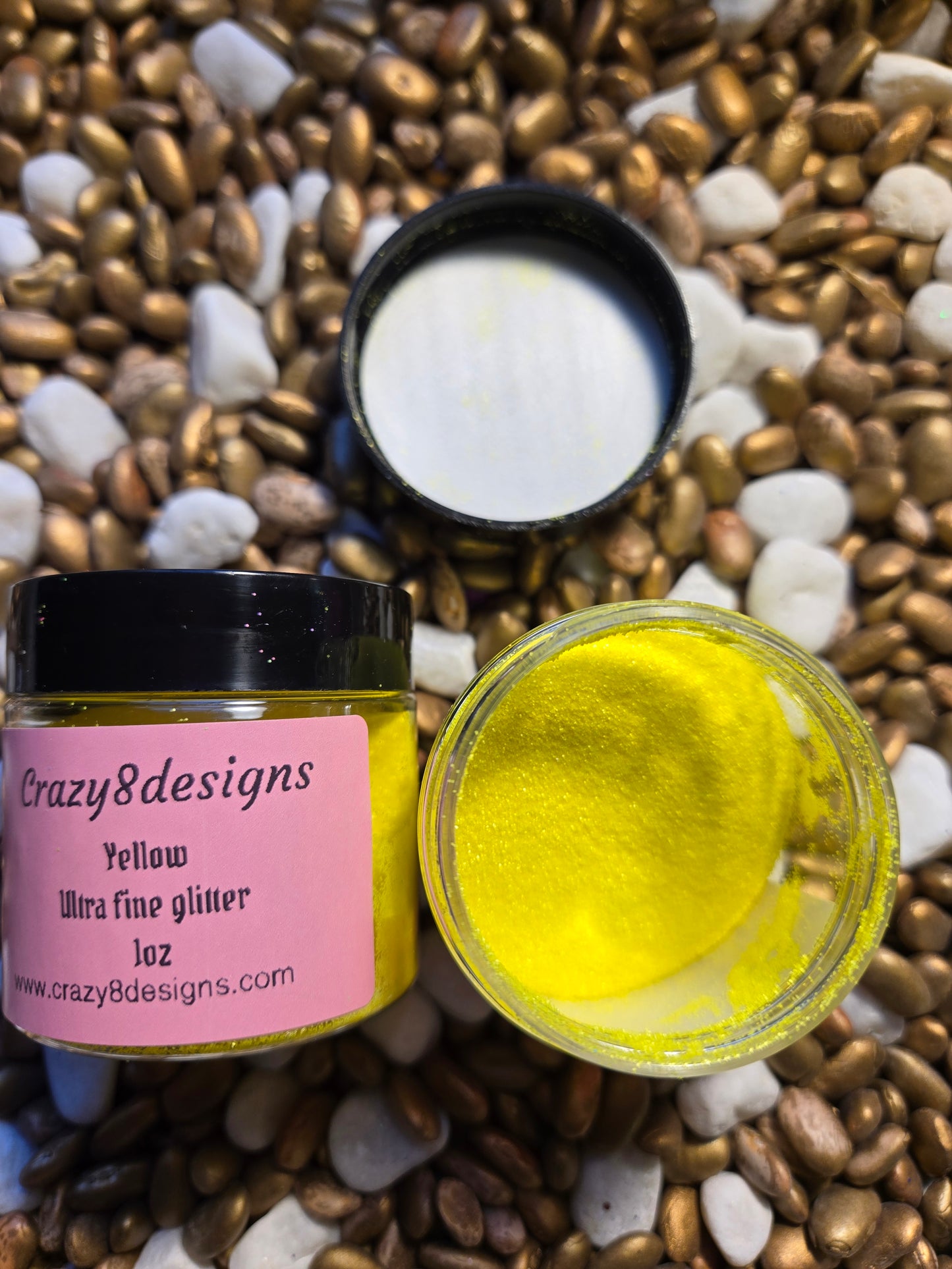 Yellow Ultra Fine Glitter