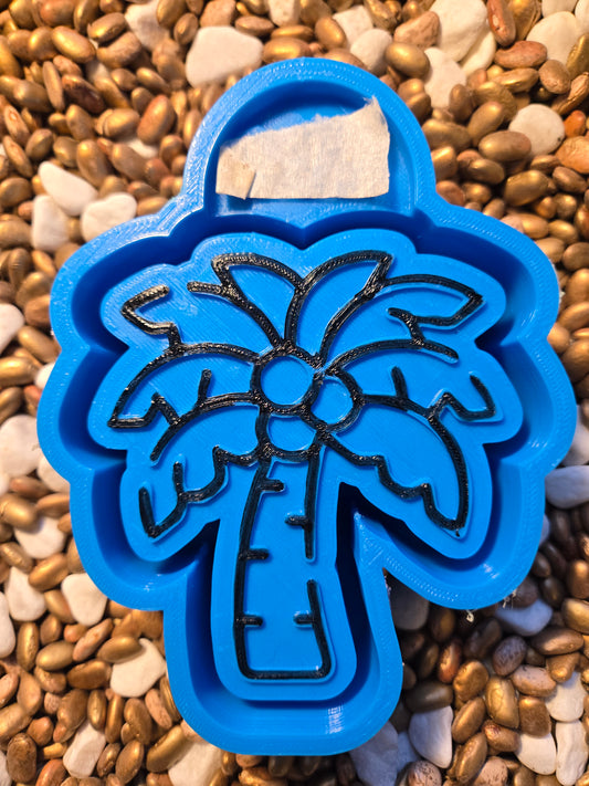 1271. Palm Tree Freshie Mold
