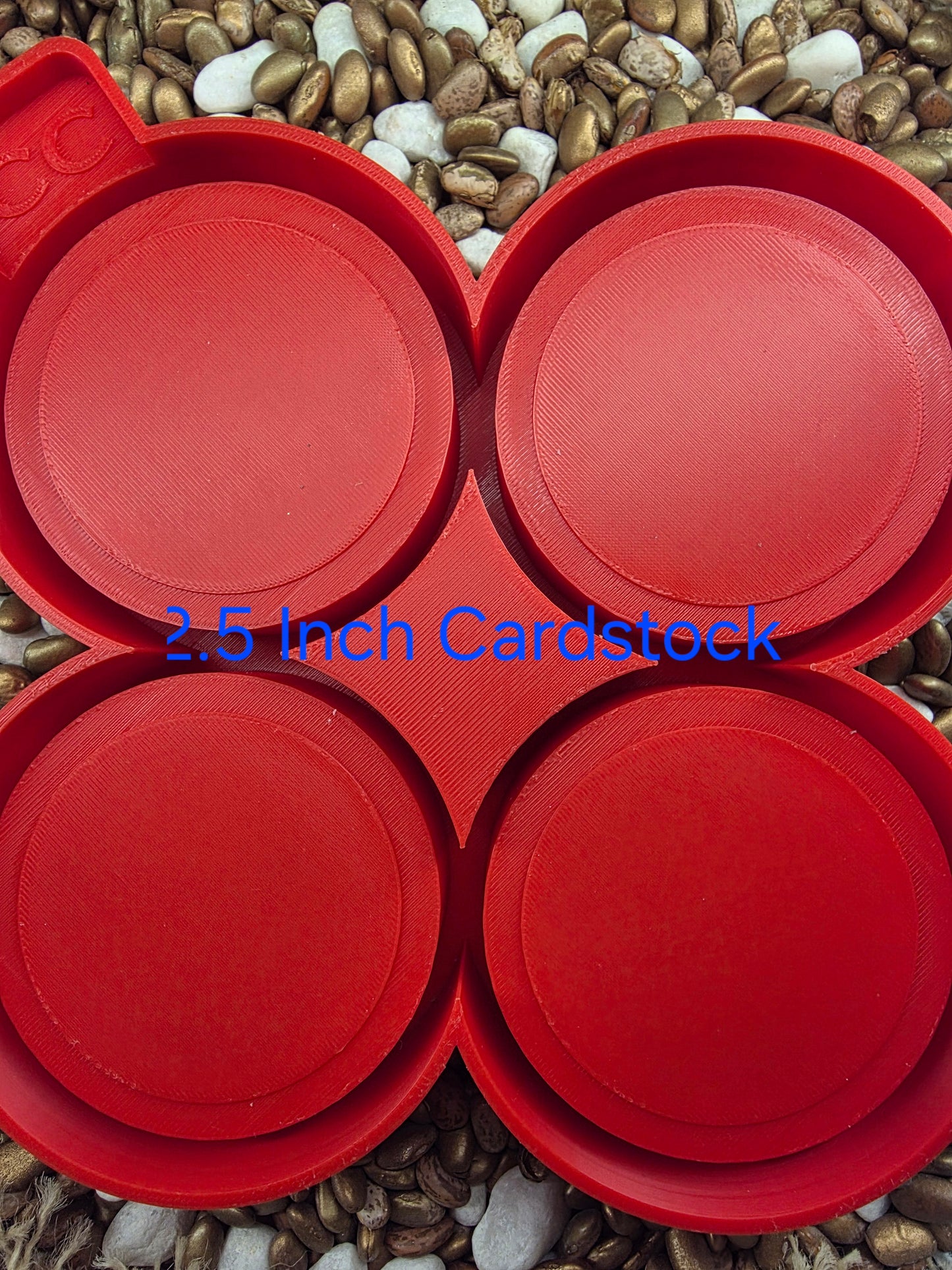 2.5 Card Stock Trey Freshie Mold