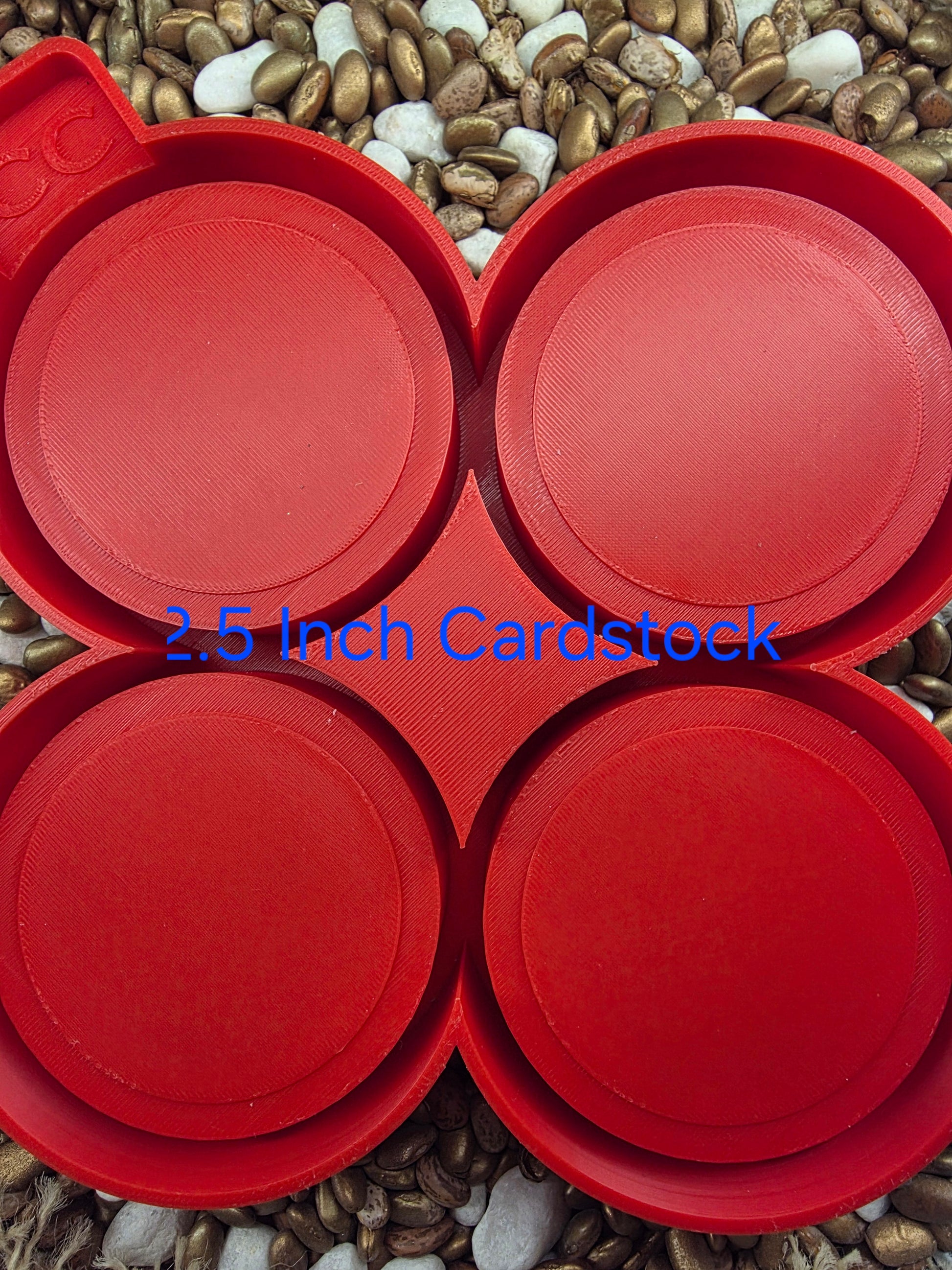 2.5 Card Stock Trey Freshie Mold