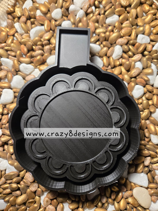  2.5 inch Circle Freshie Mold