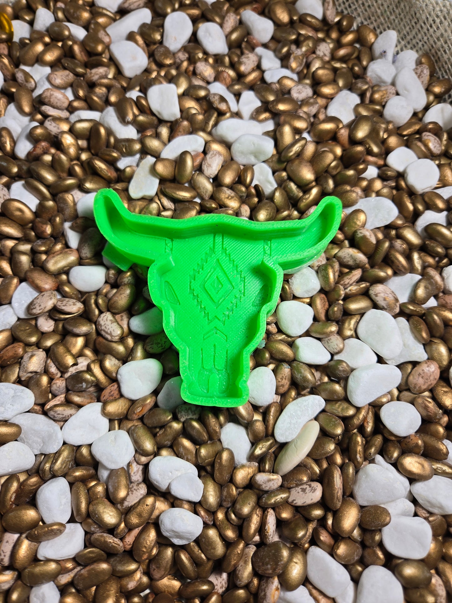 Bull Skull 2 Mold