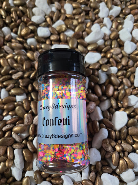 2 OZ Confetti Glitter