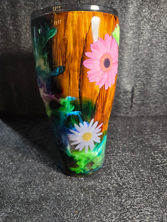 30 OZ Flower Tumbler