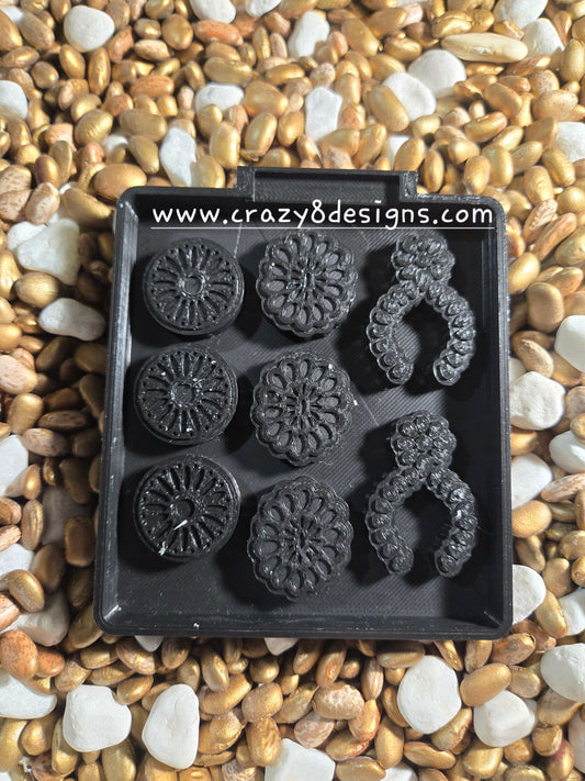 Necklace wax melt Mold