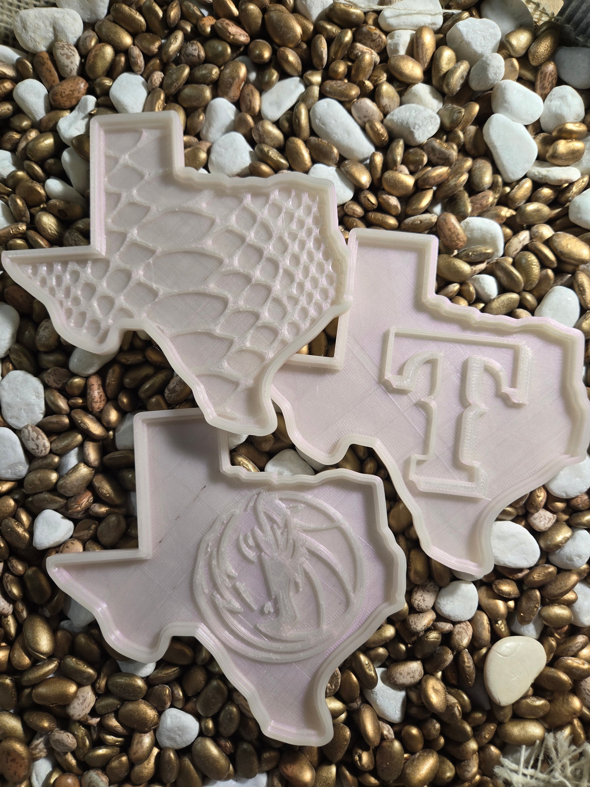 Texas with inserts mold