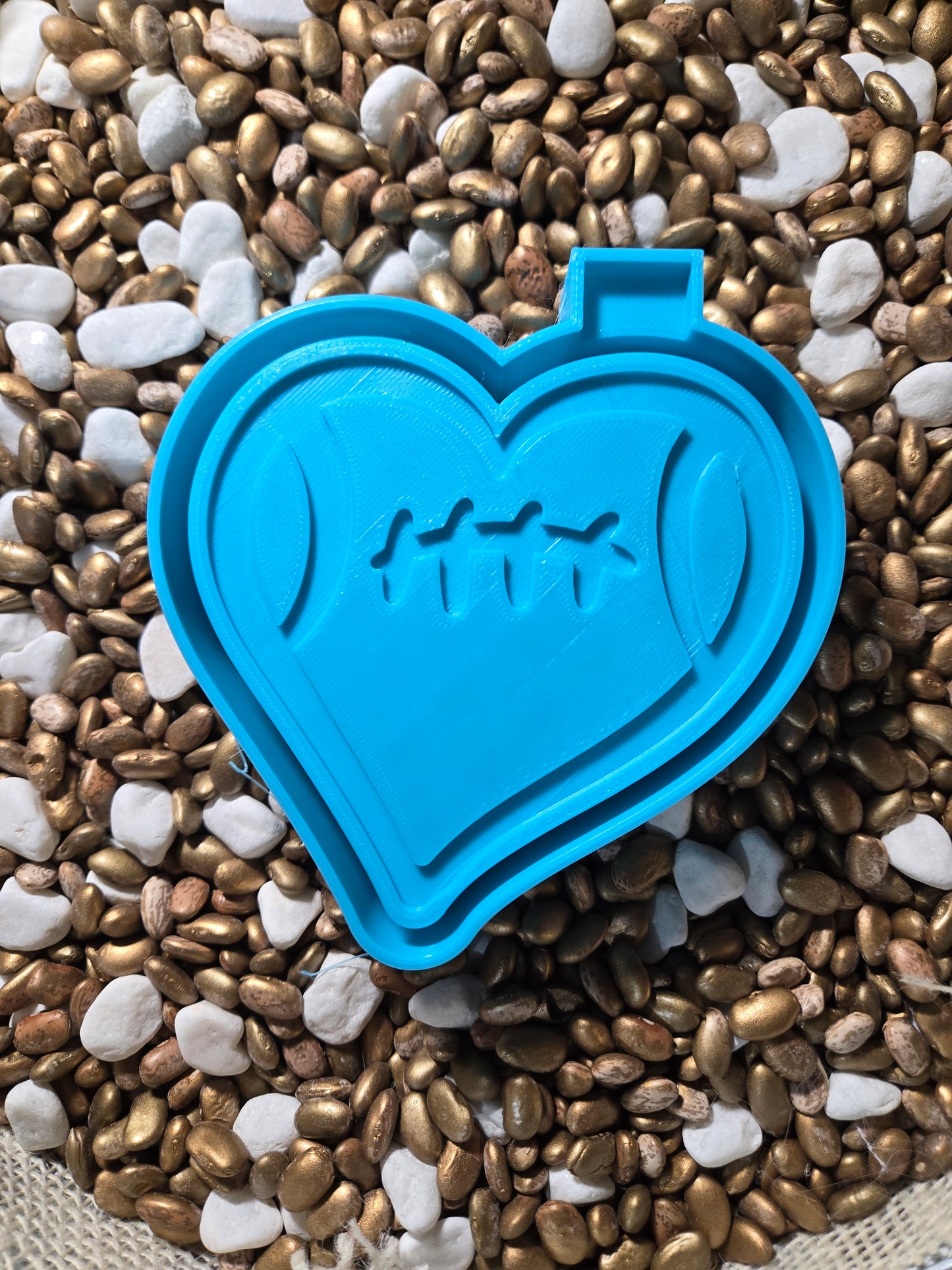  Football Heart Mold