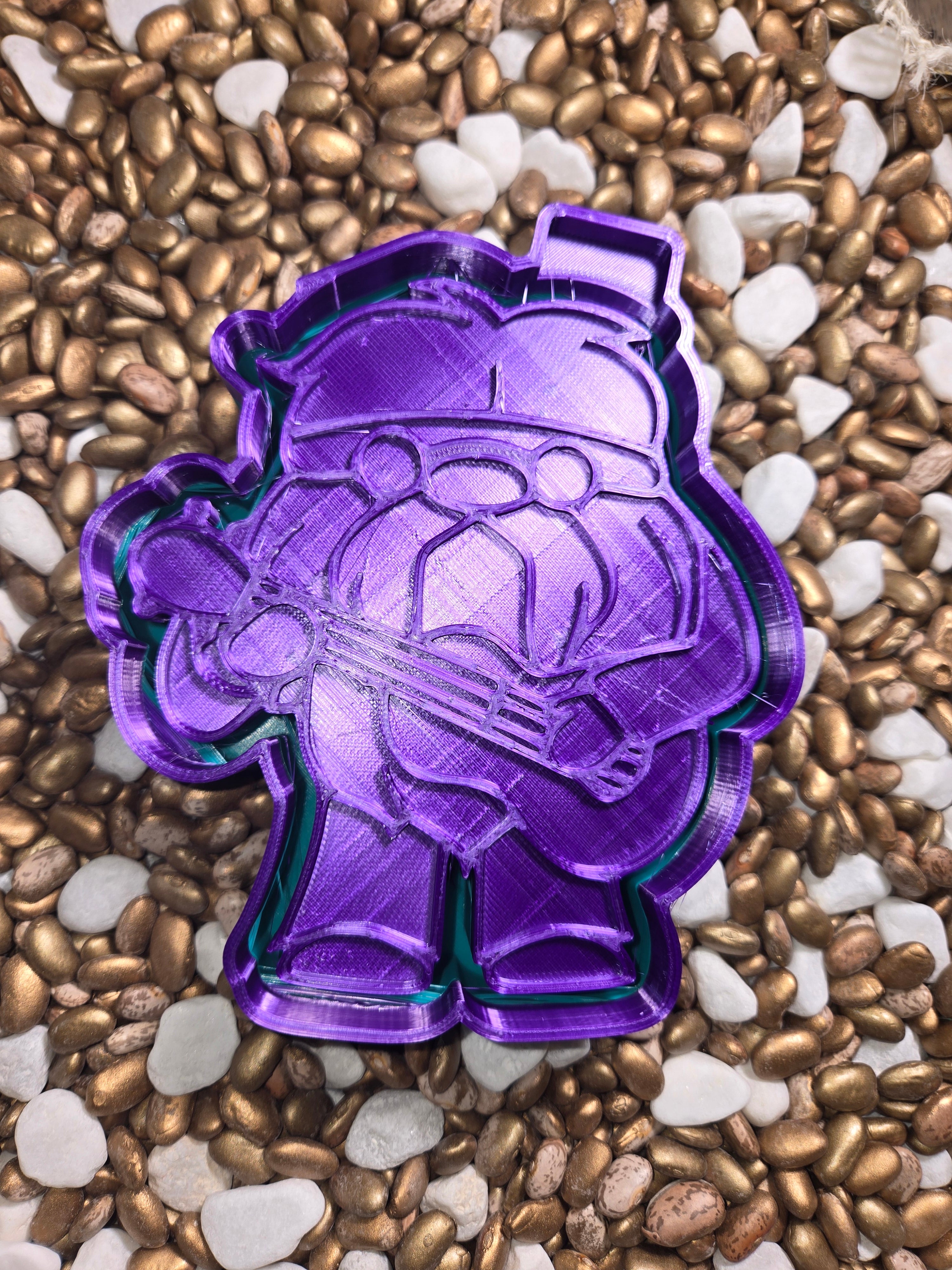 A0460 0460 Hippy Mold – Crazy 8 Design