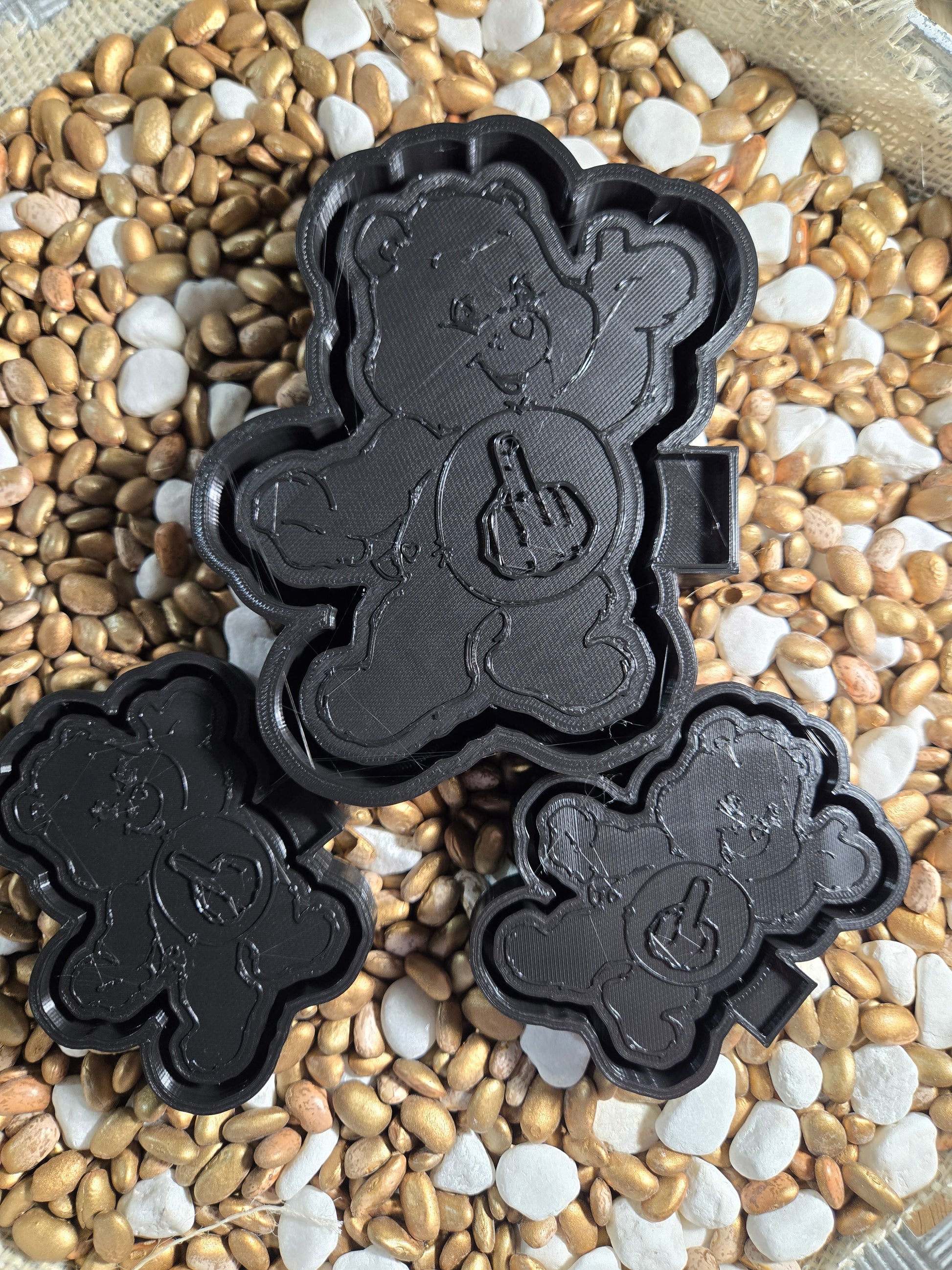 F OFF  Bear Mold and Vent Clip Molds