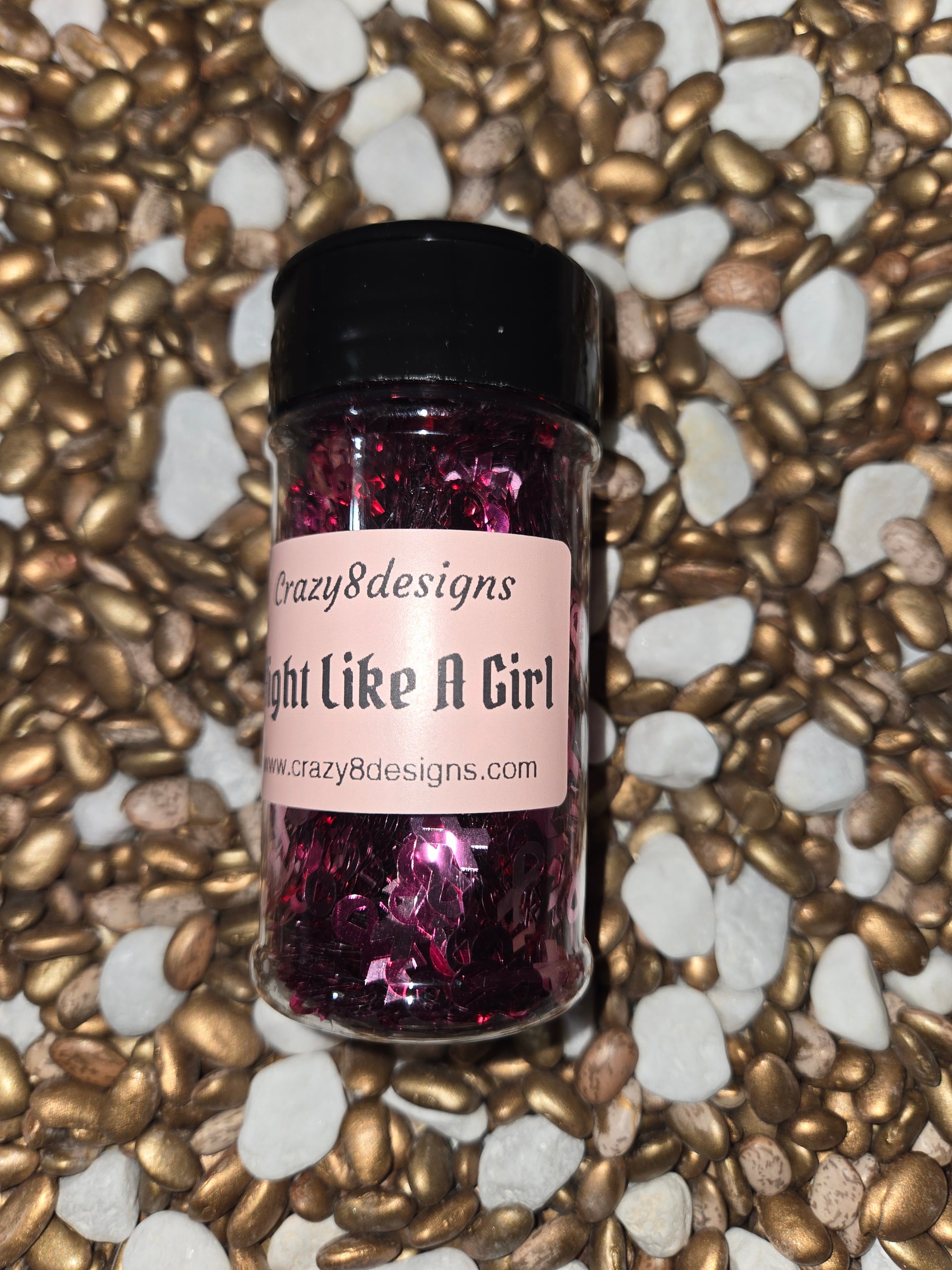 Fight Like a Girl Glitter