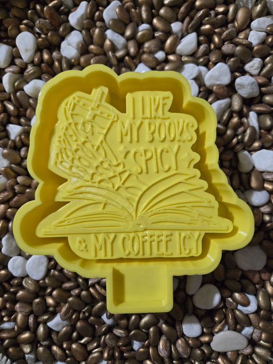 I like books Spicy Freshie Mold