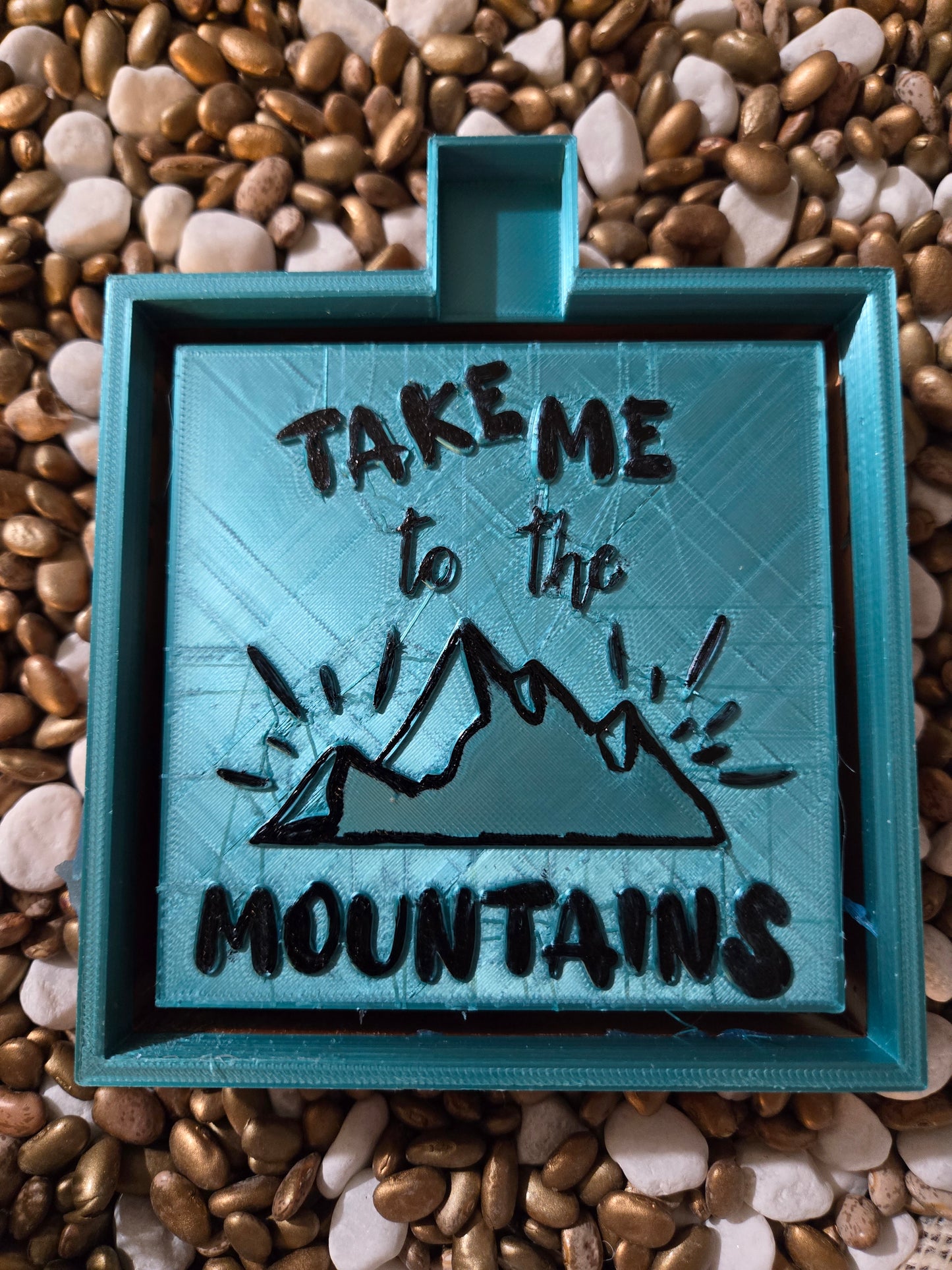 Take me to the Mountains Freshie Mold