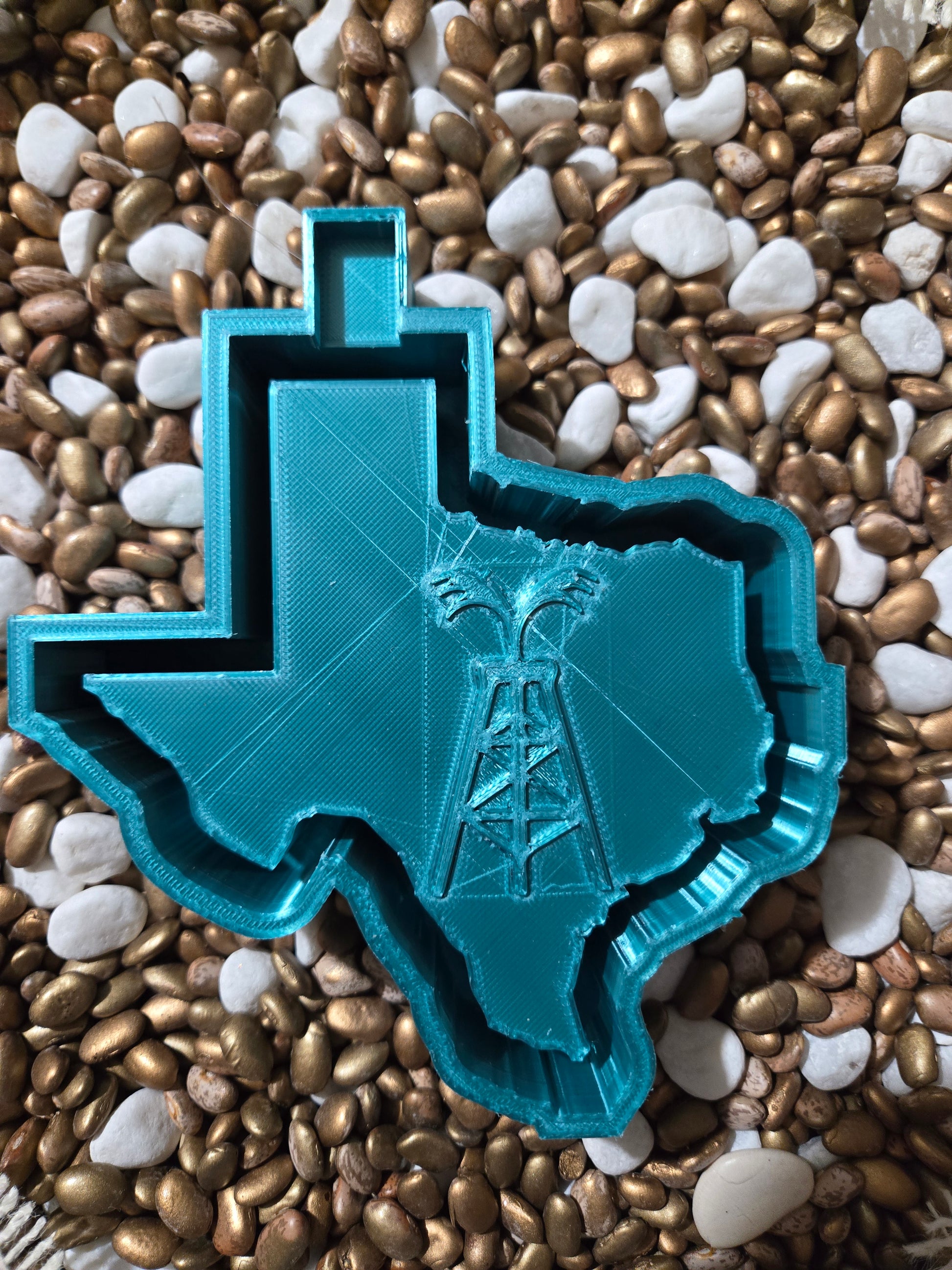 Texas oil Freshie Mold