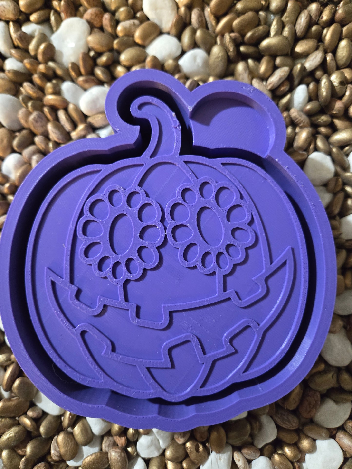 Jack-O-Lantern Freshie Mold 