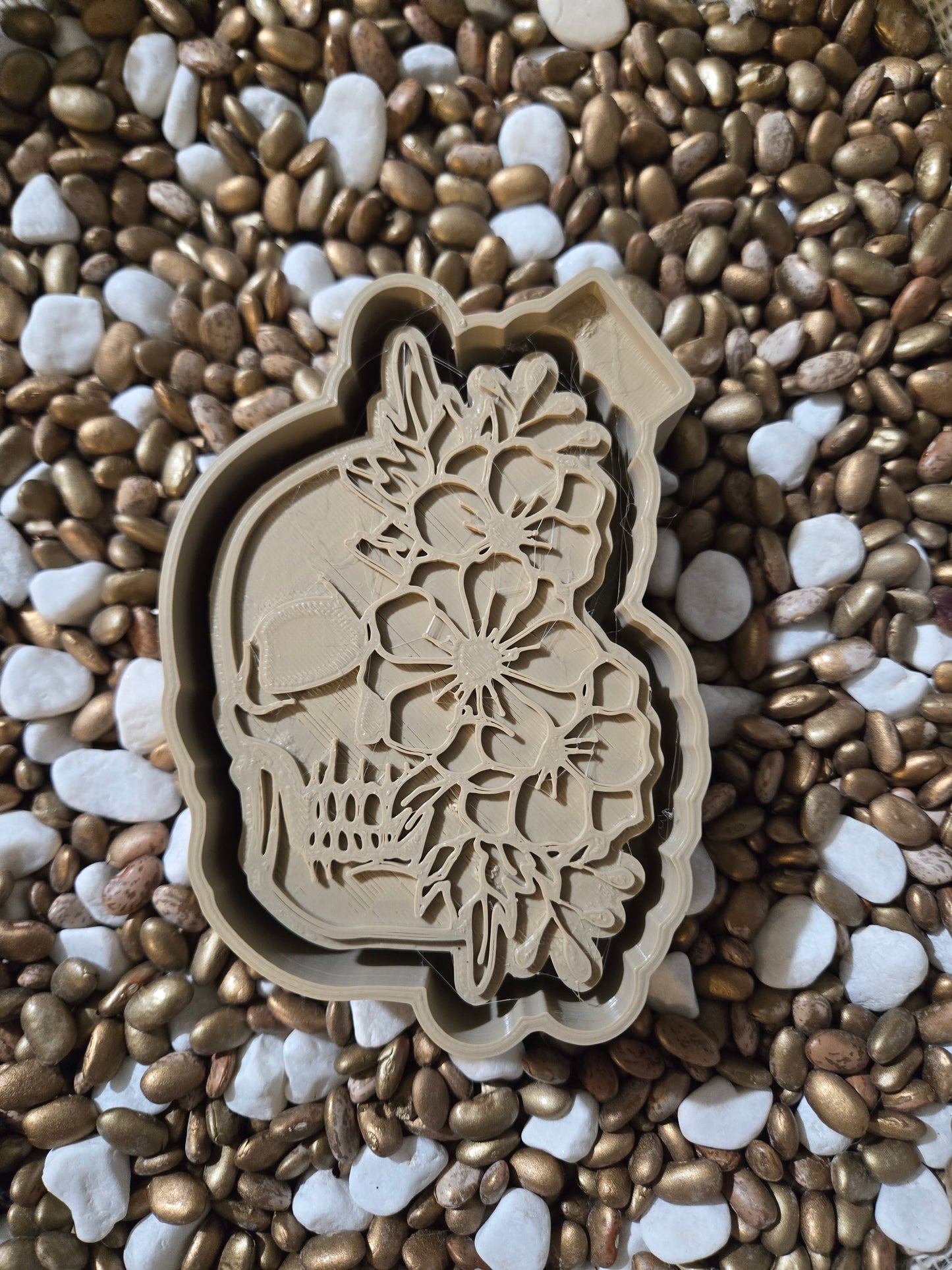 Skull Freshie Mold