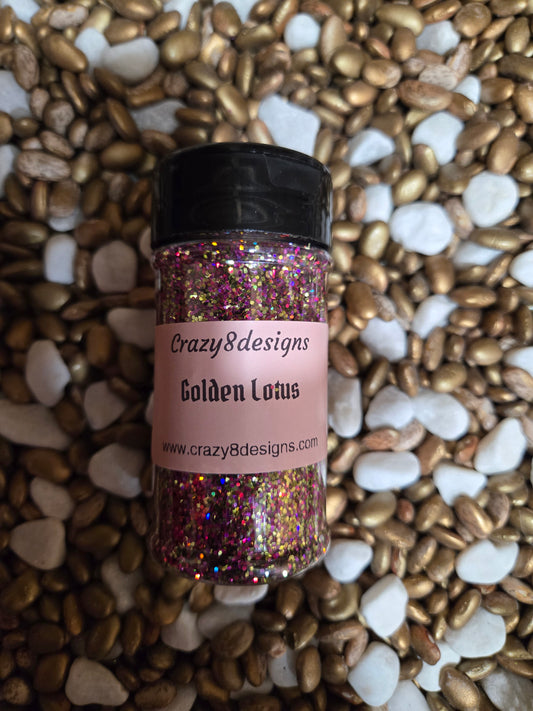 Golden Lotus Glitter