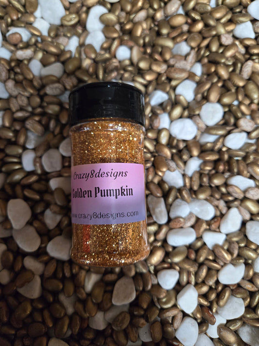 Golden Pumpkin Glitter