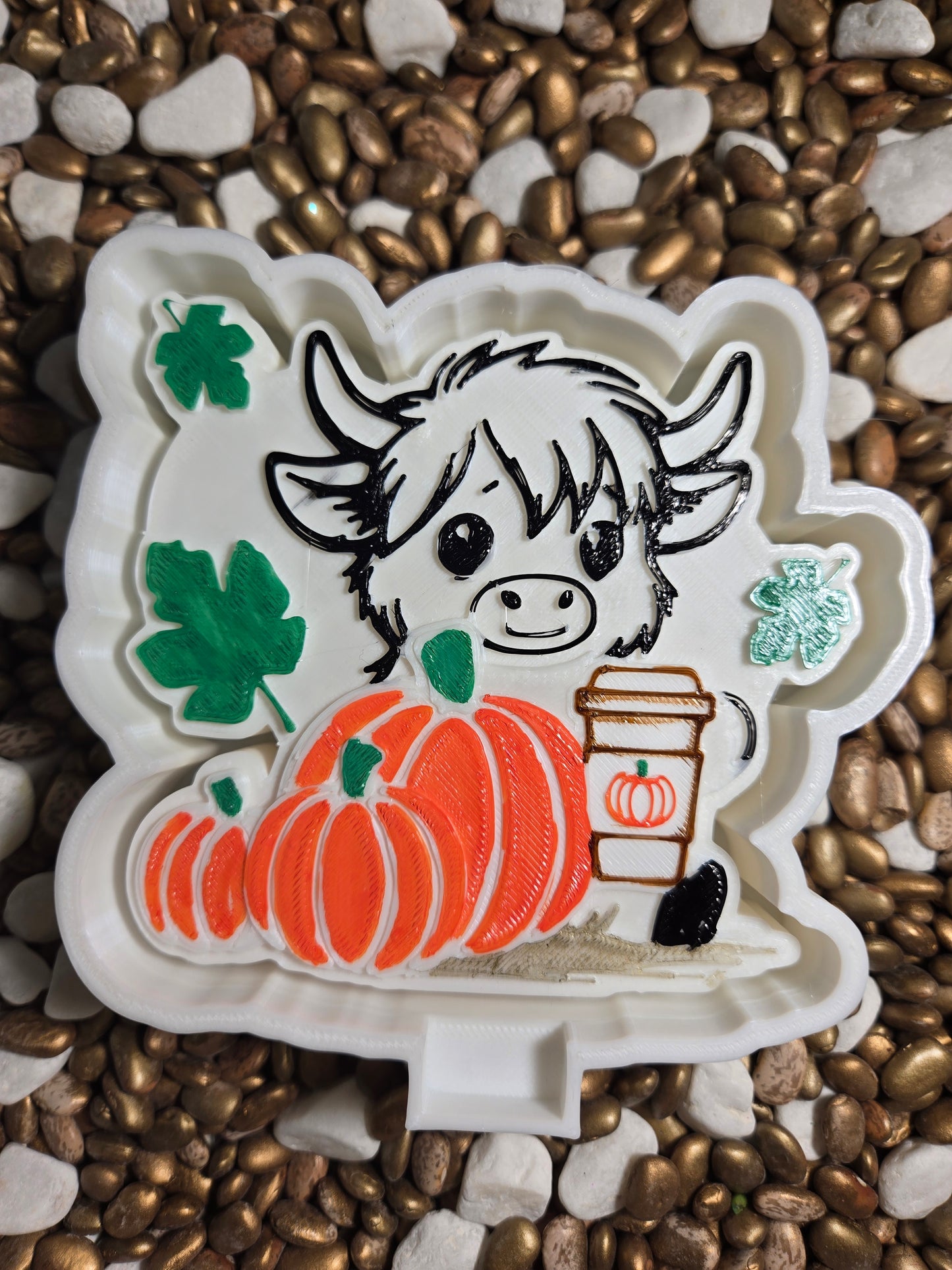 Cow Pumpkin Freshie Mold