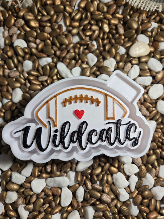  Wildcats Football Freshie Mold 