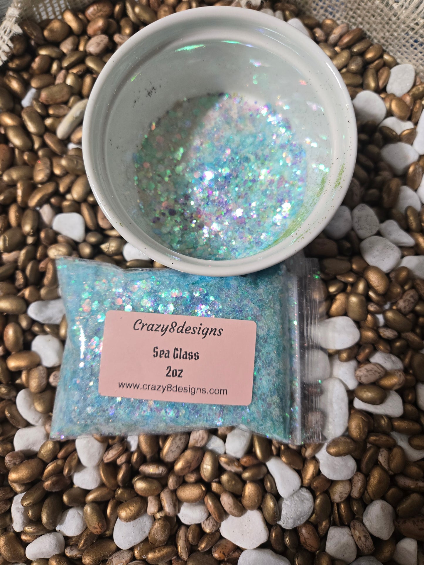 Sea Glass Glitter