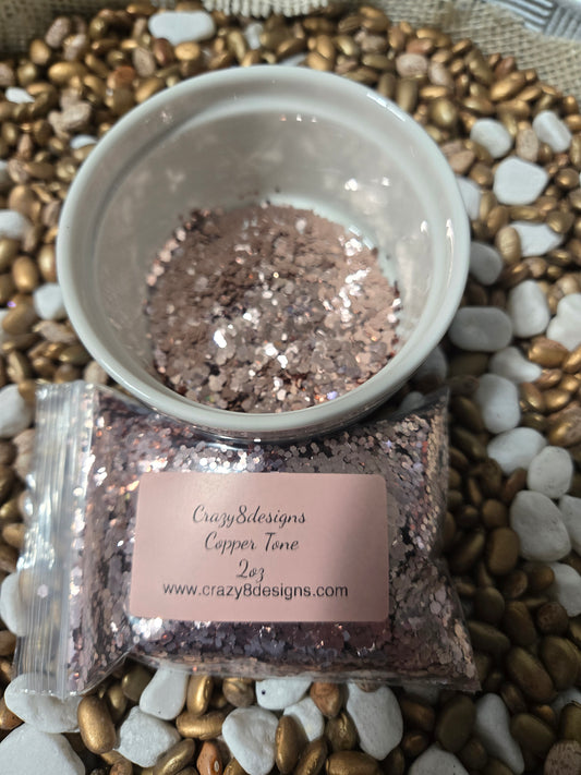 Copper Tone Glitter