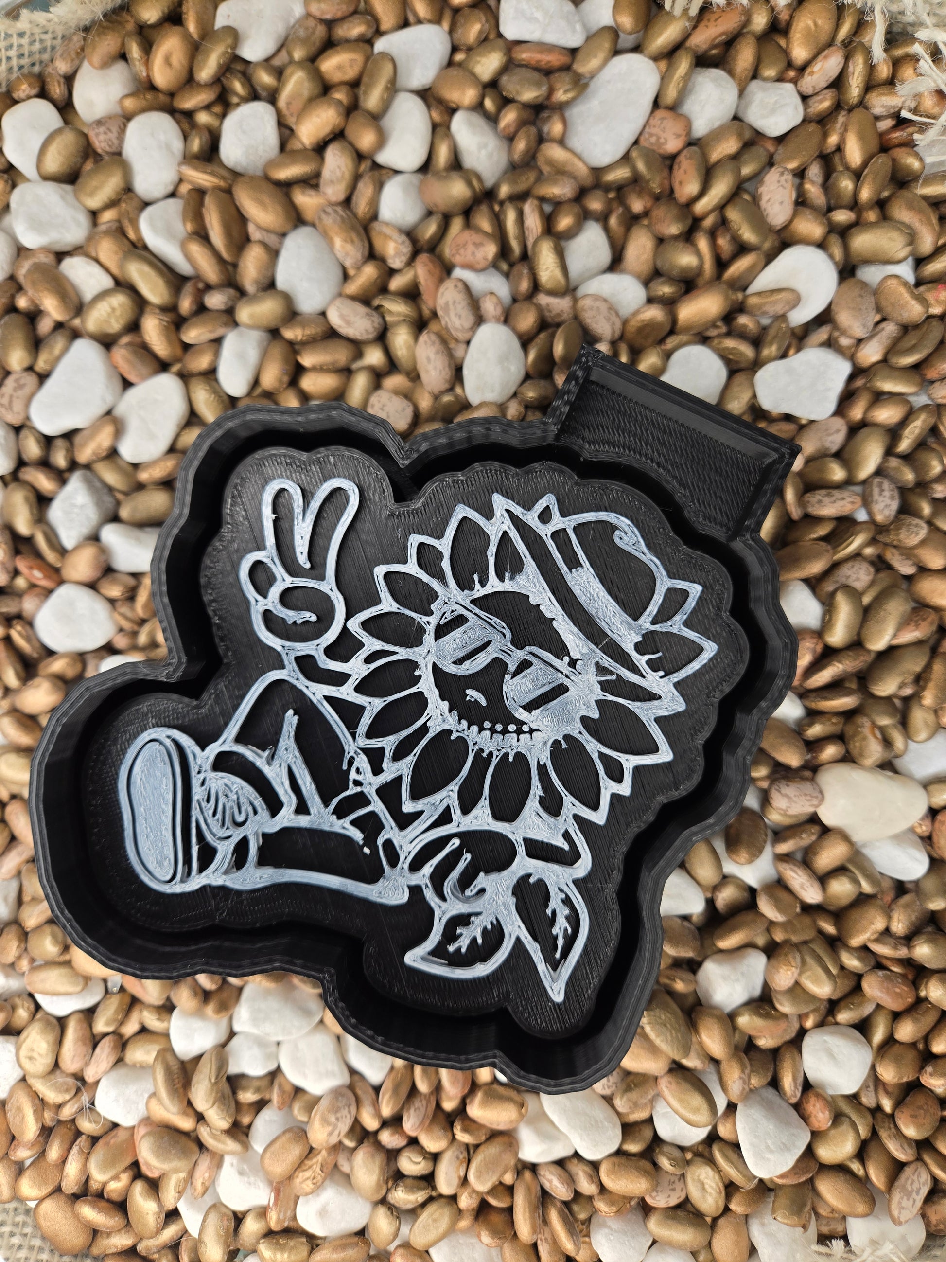 Sun Flower Guy Freshie Mold