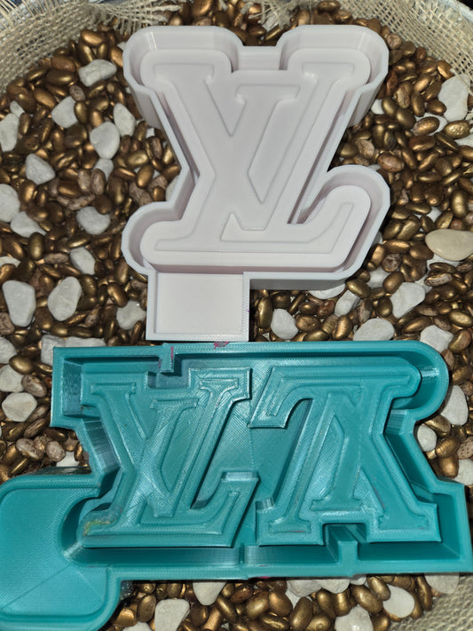 0718. L-V Freshie Mold and/or Vent Clip Molds