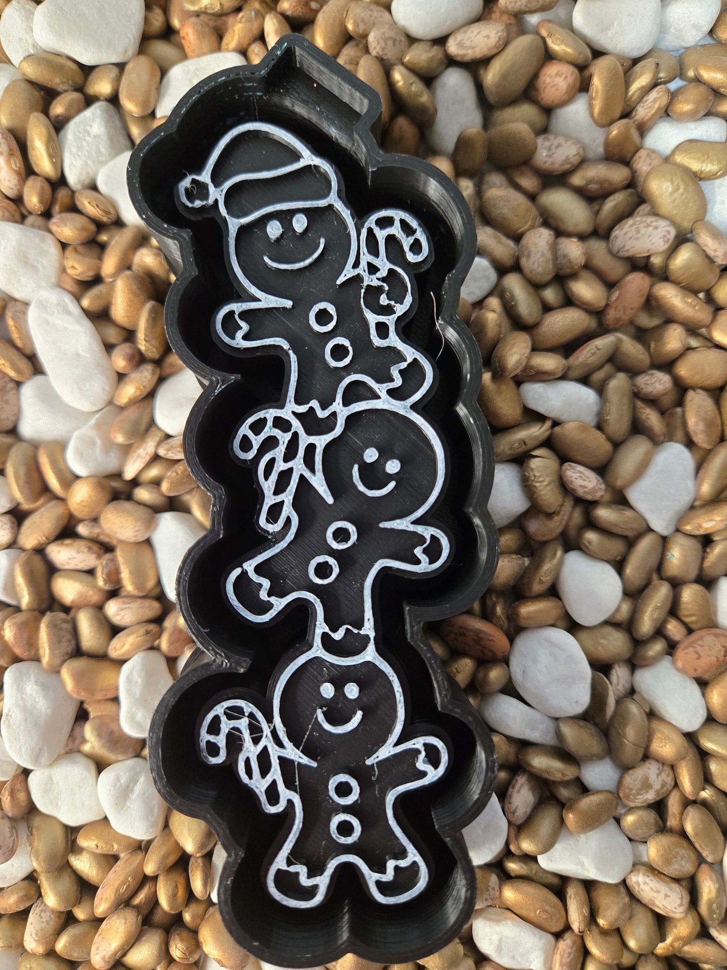 Gingerbread Men Freshie Mold