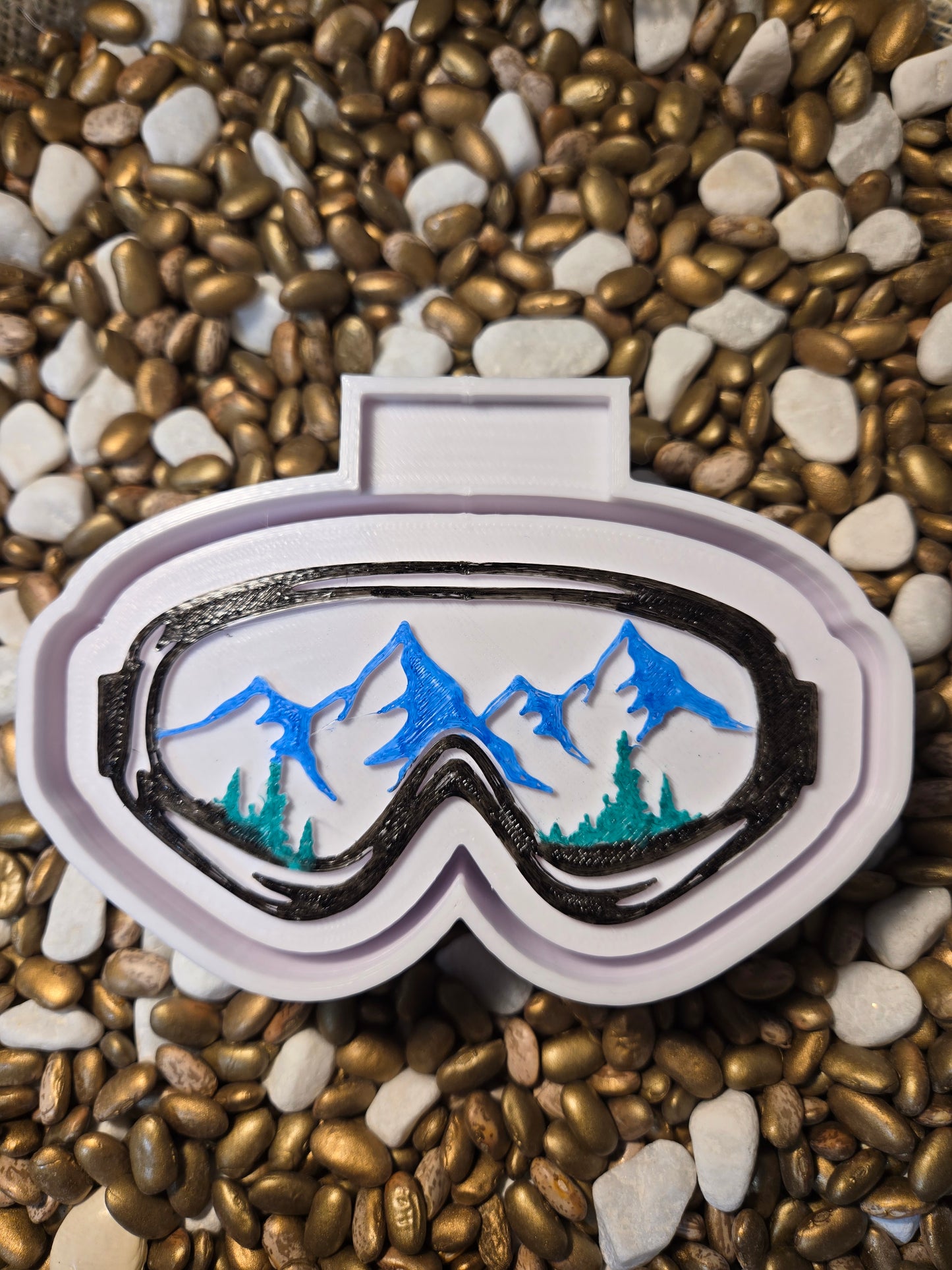 Ski Goggle Freshie Mold