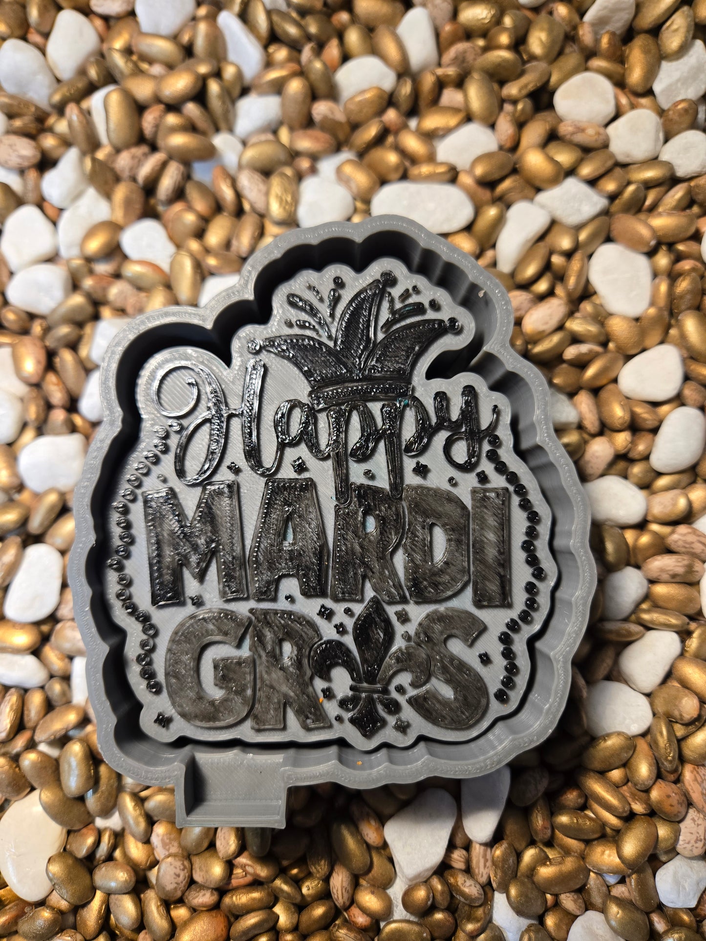 Marti Gras Freshie Mold