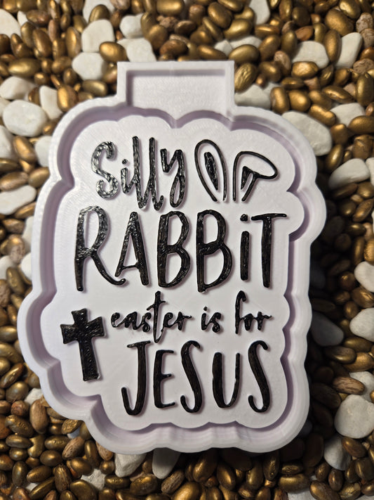 Silly Rabbit Freshie Mold