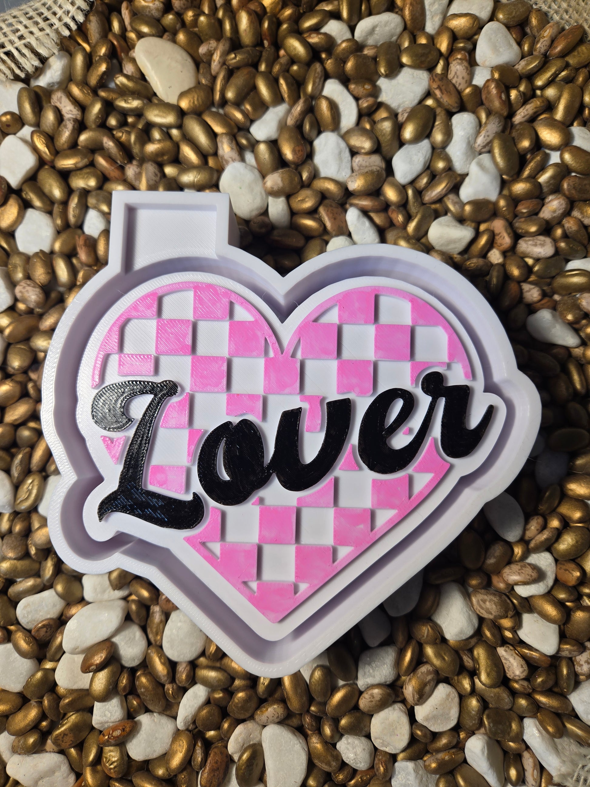 Lover Heart Freshie Mold