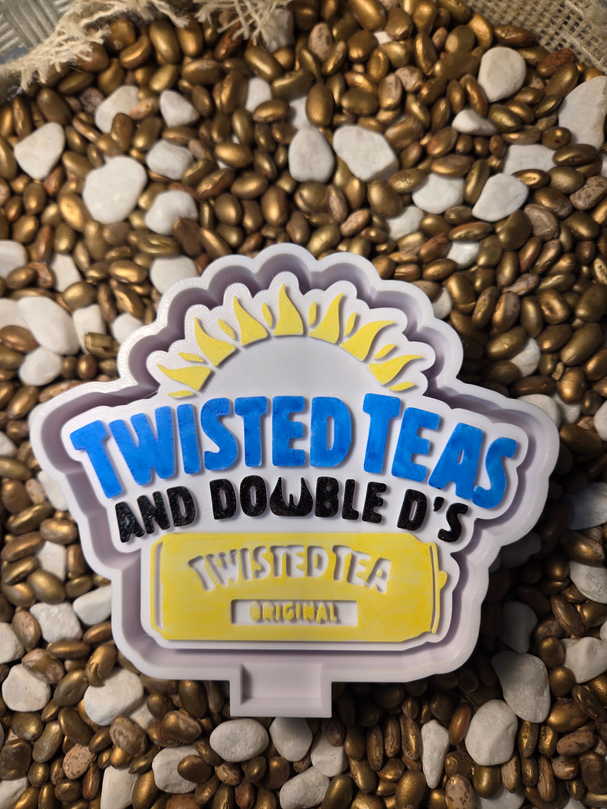 Twisted Tea Freshie Mold