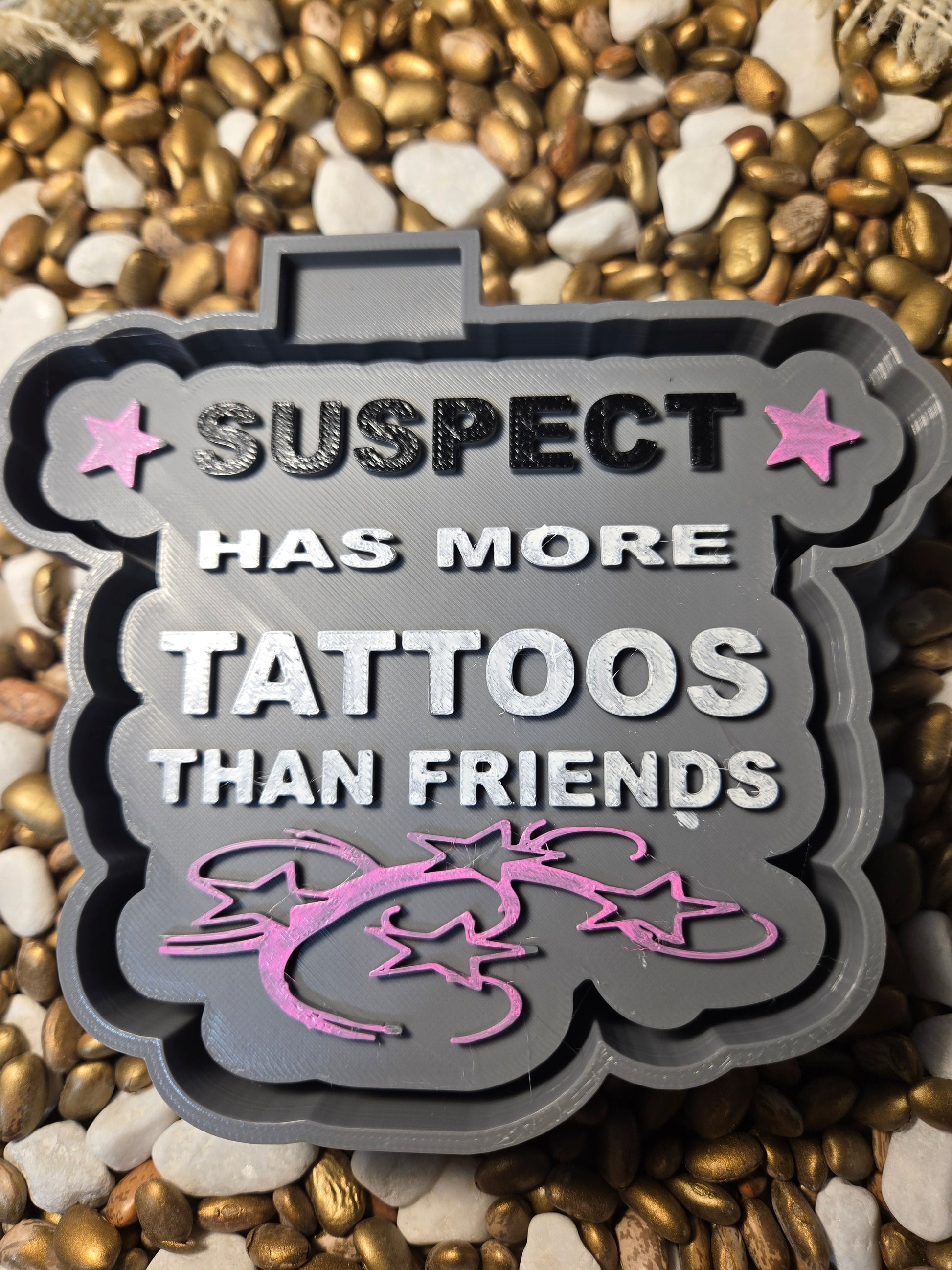 Suspect Tattoo Freshie Mold