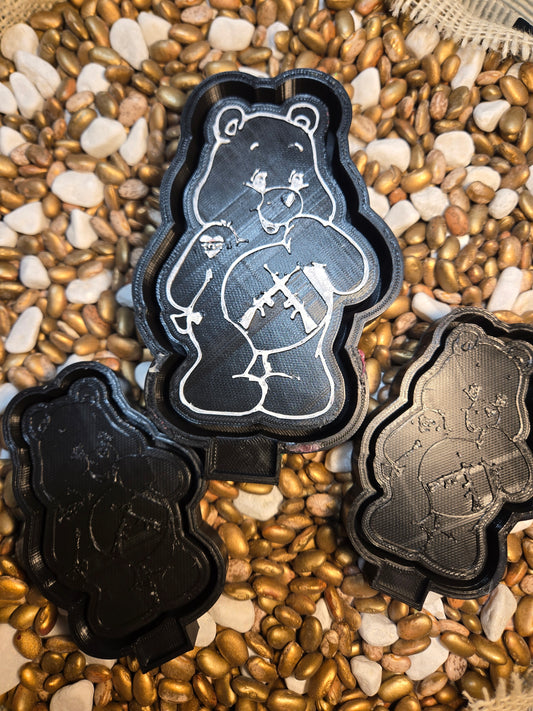 F Bear Freshie mold