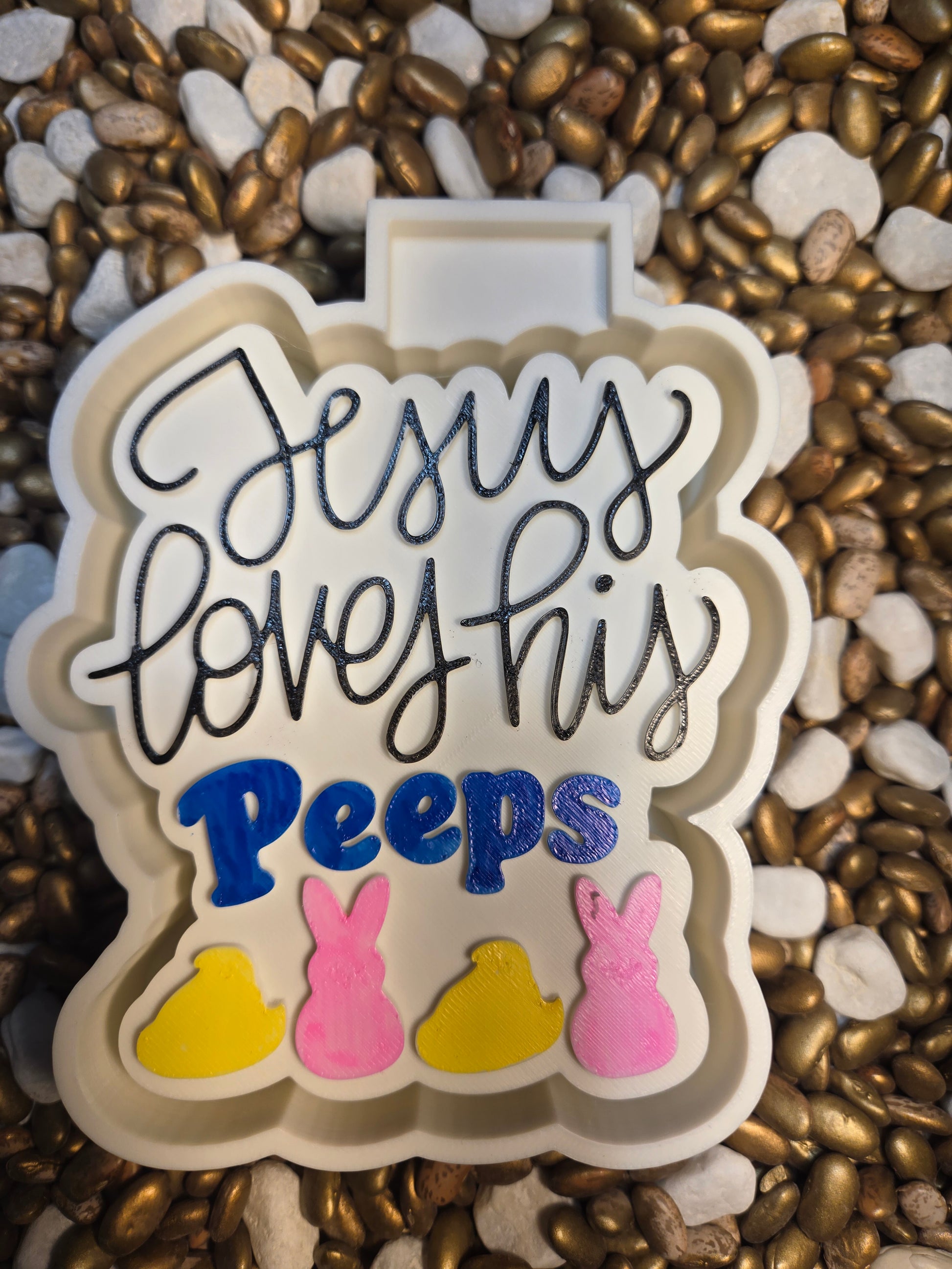  Jesus Loves his Peeps Freshie Mold