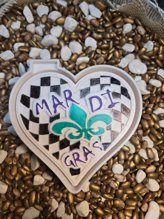 Mardi Gras Freshie Mold