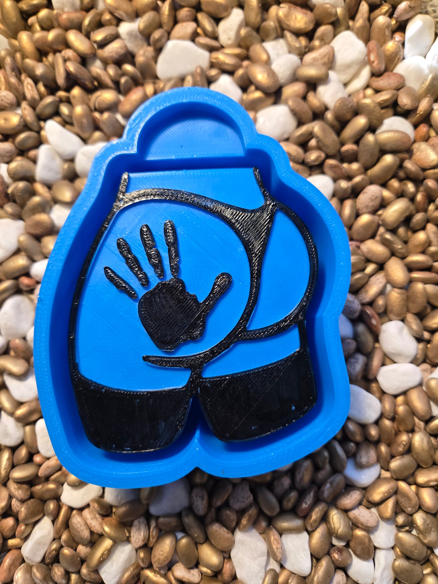 Hand Print Freshie Mold