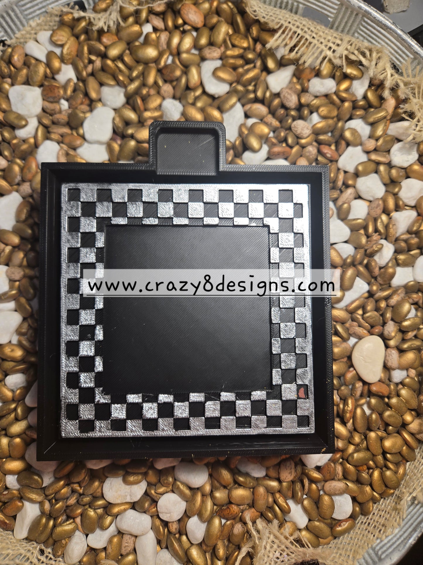 1865. Square Frame Freshie Mold