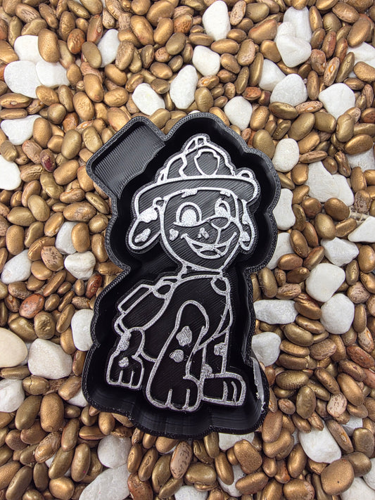 2425. Fire Dog Freshie Mold | Silicone Mold for Freshies