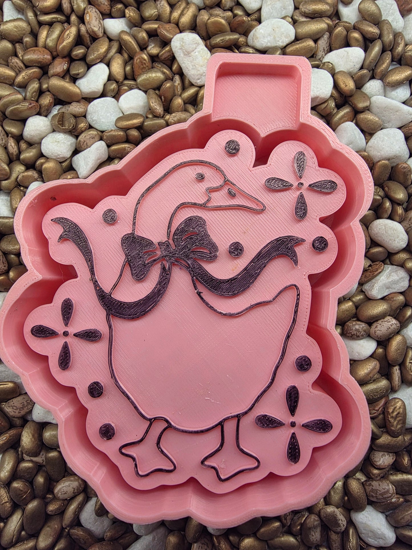 2571. Goose Freshie Mold | Silicone Mold for Freshies