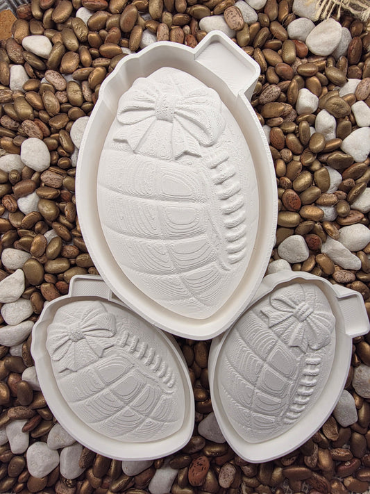 2703. 3d Football Freshie Mold/Vents