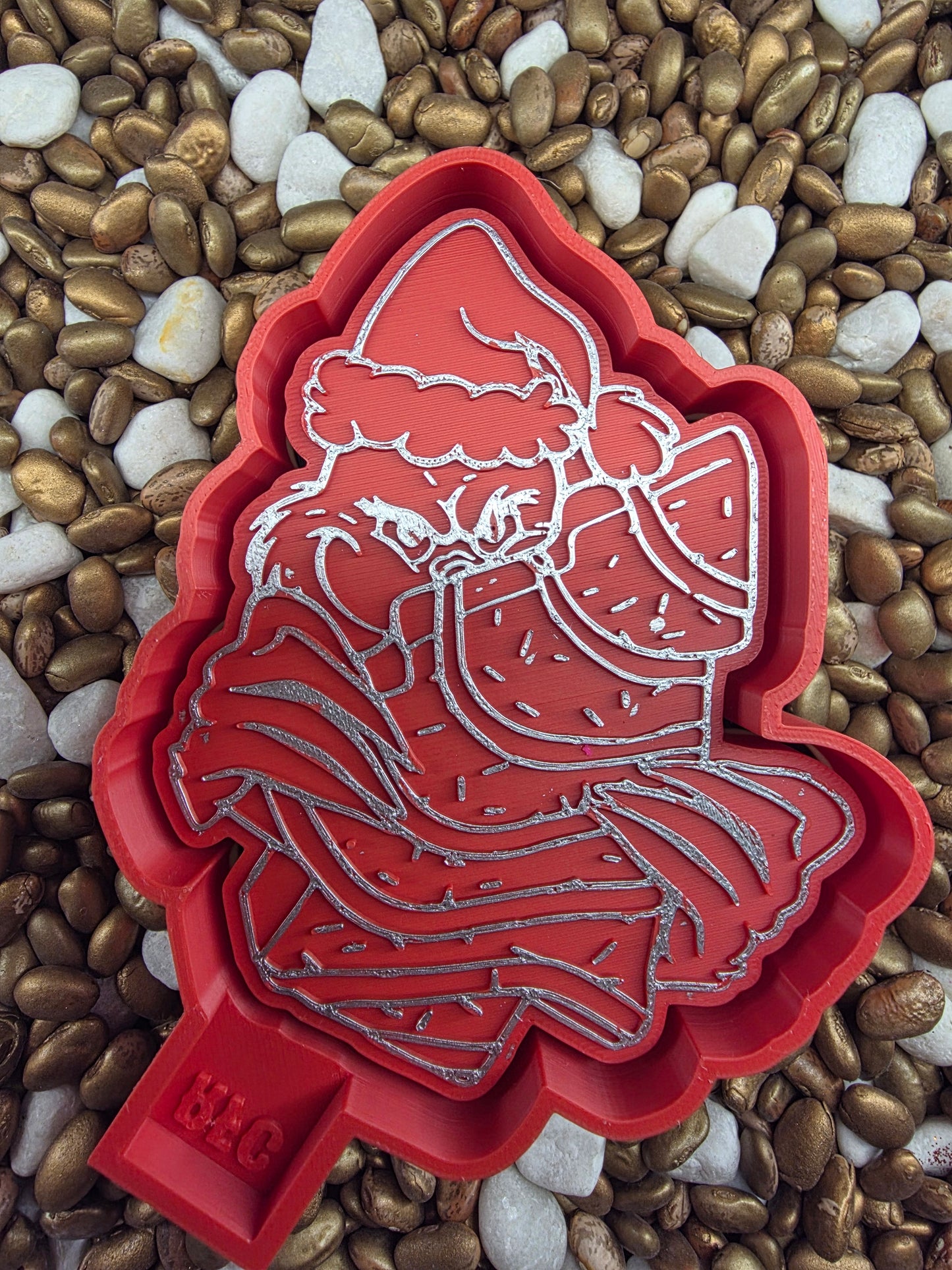 3174. Grinch  Snack Cake Freshie Mold