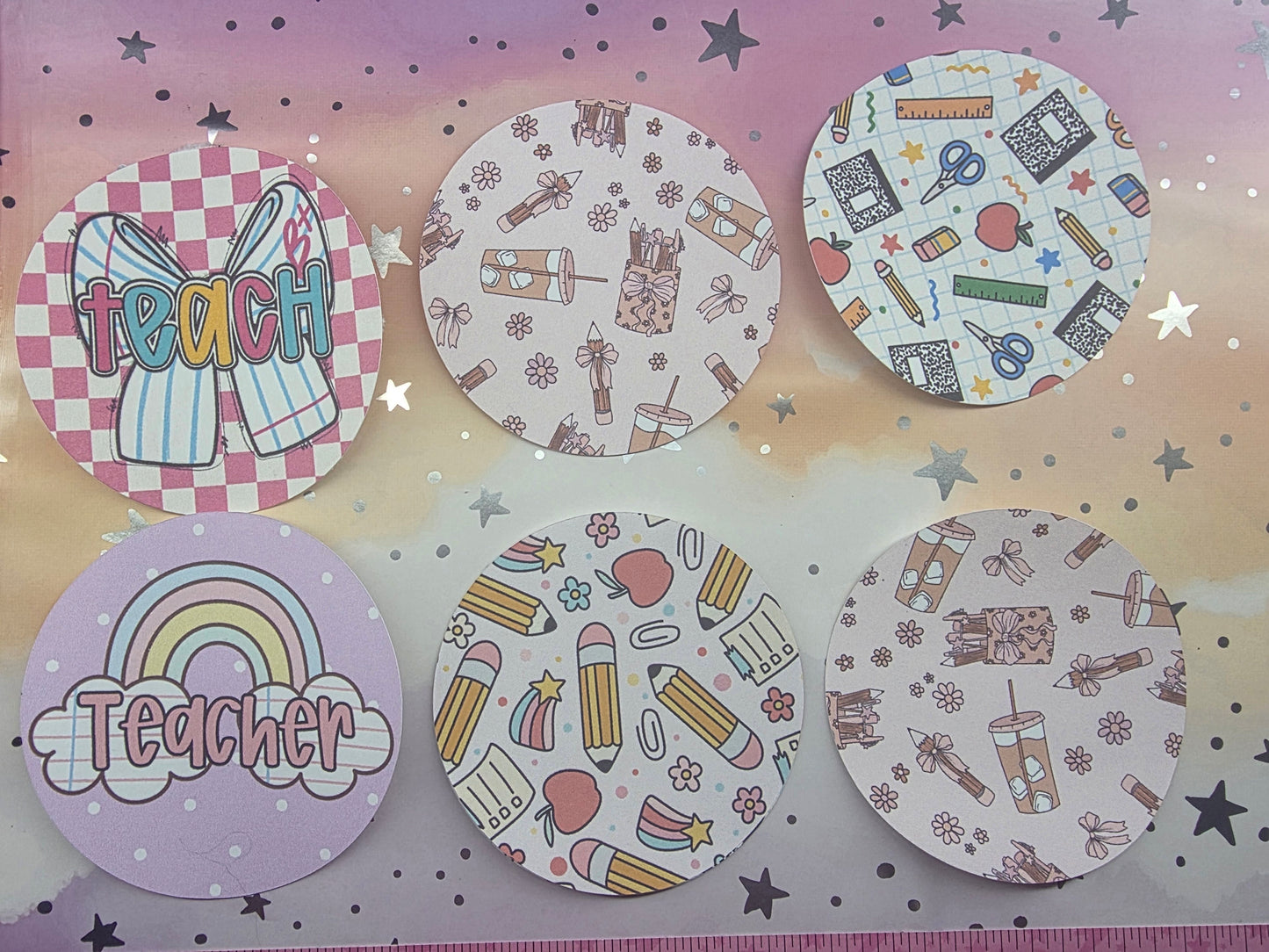 3" Round Card Stock